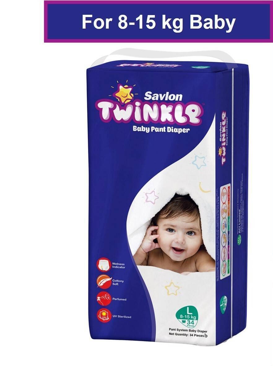 Twinkle Baby diapar_Pant Style_8-15kg - 32pcs