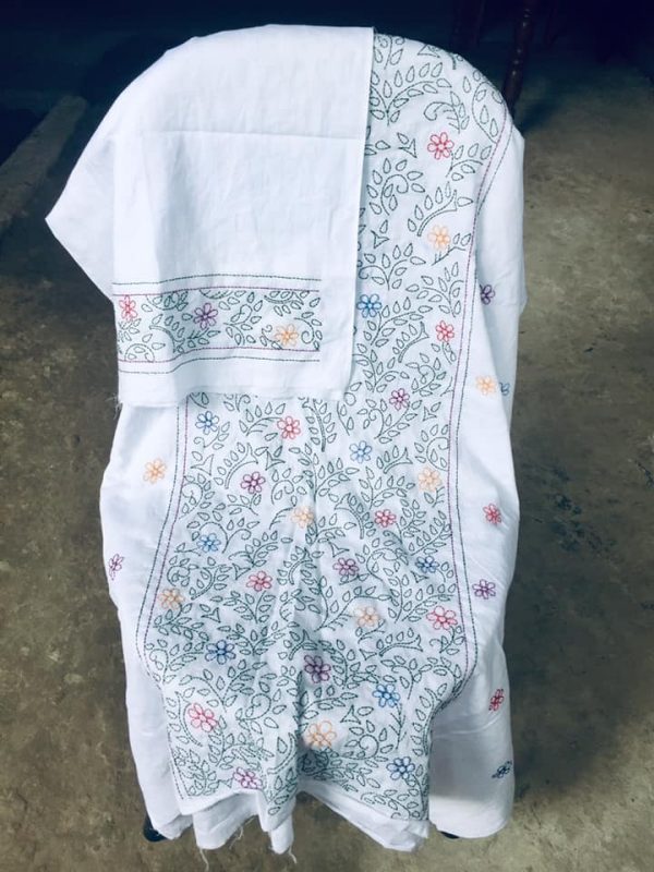 Hand embroidered Cotton one piece