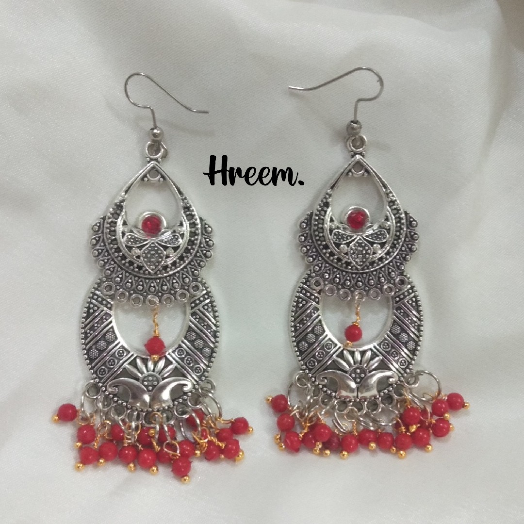 Layered Chandbali Earrings